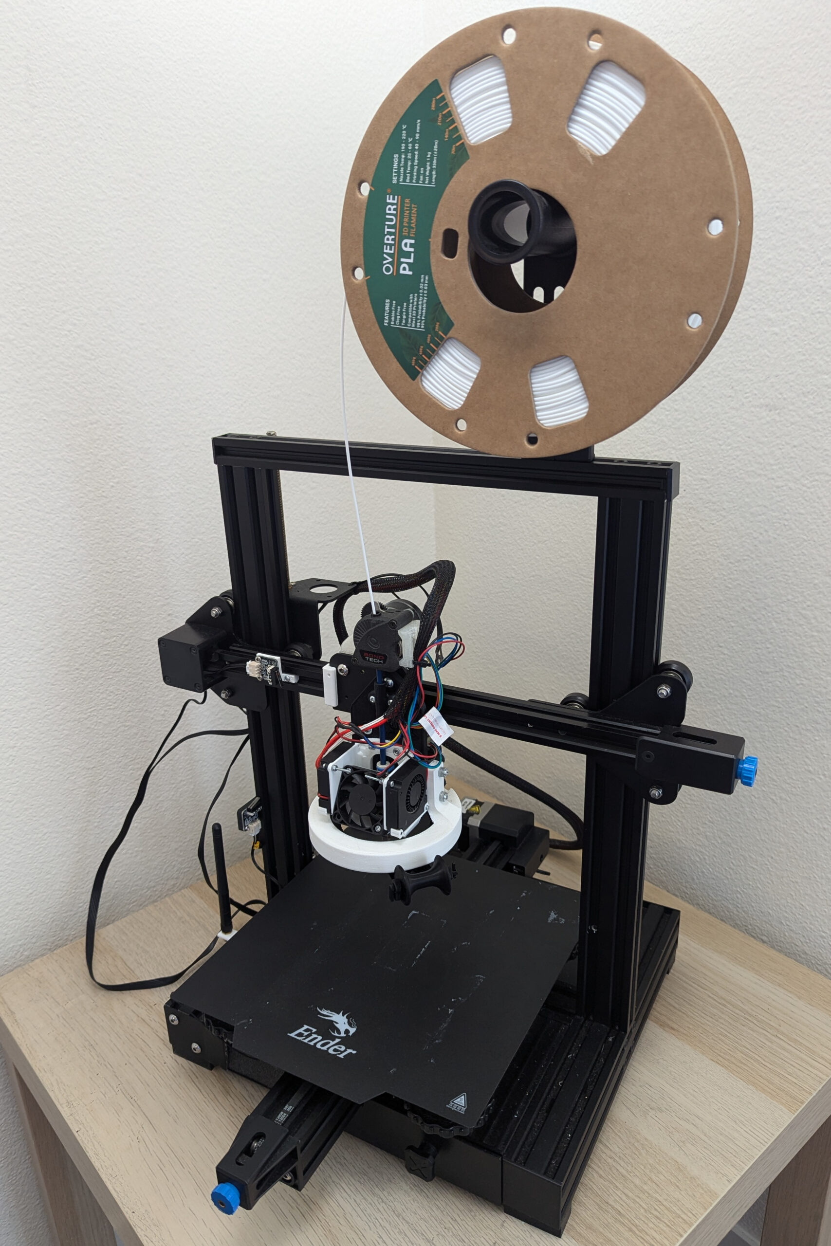 Continuous Fiber Composites with a 3D printer