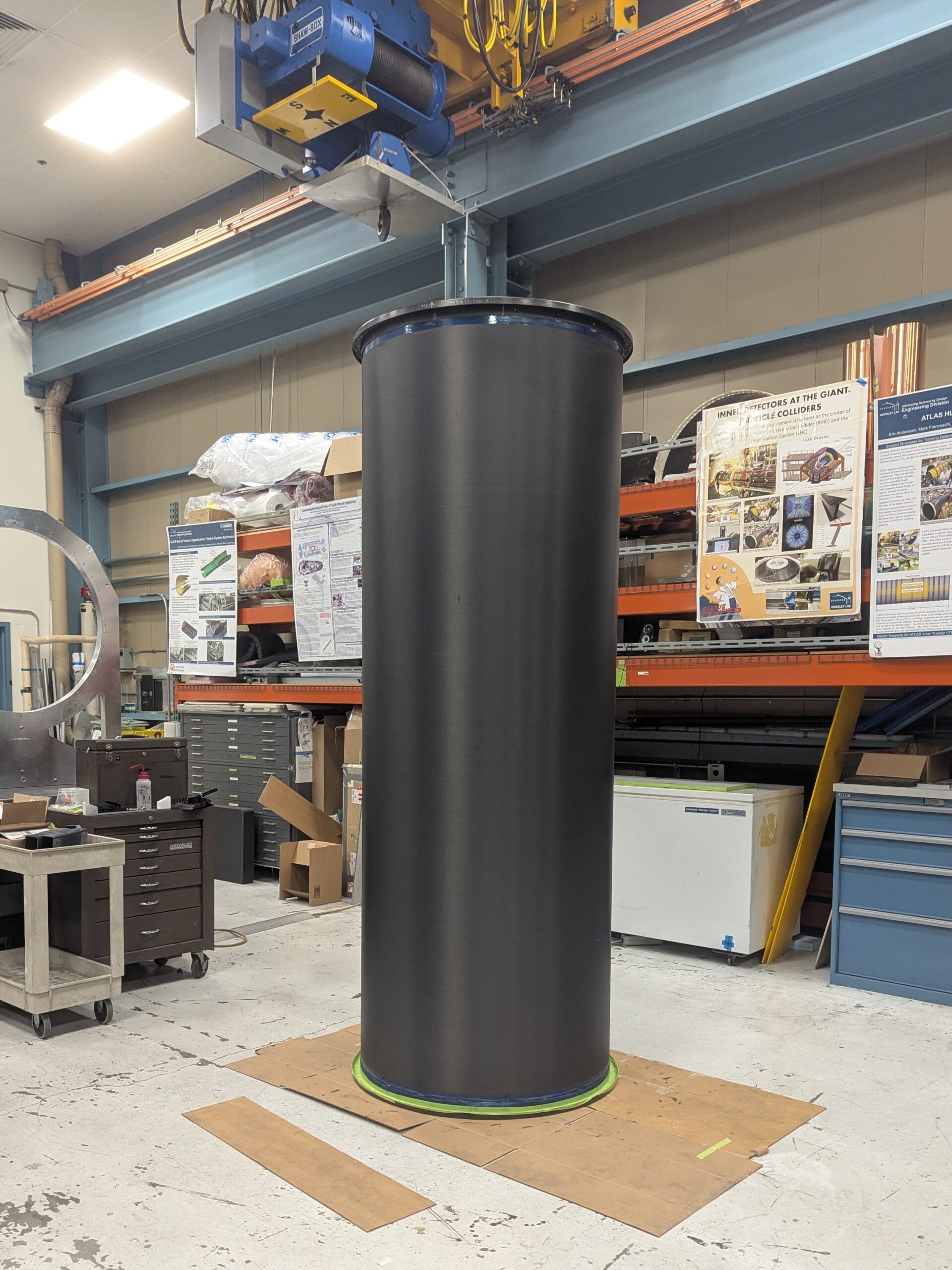 Design of Tooling for Large Carbon Fiber Shells at Berkeley Lab